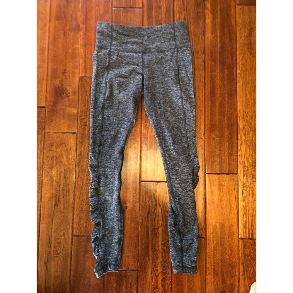 Lululemon ruched high waisted leggings